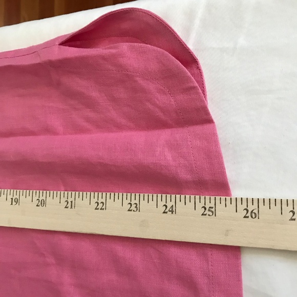 BLOOMINGDALE’S 100% Linen Blouse Button Down Tunic Twin Set Women’s Plus Size 2X - Picture 15 of 16